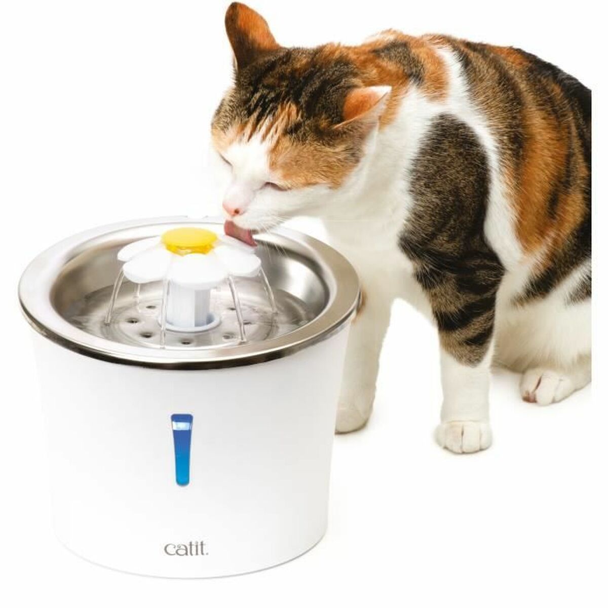 Catit Trinkbrunnen Für Haustiere Catit Weiß Kunststoff/Edelstahl