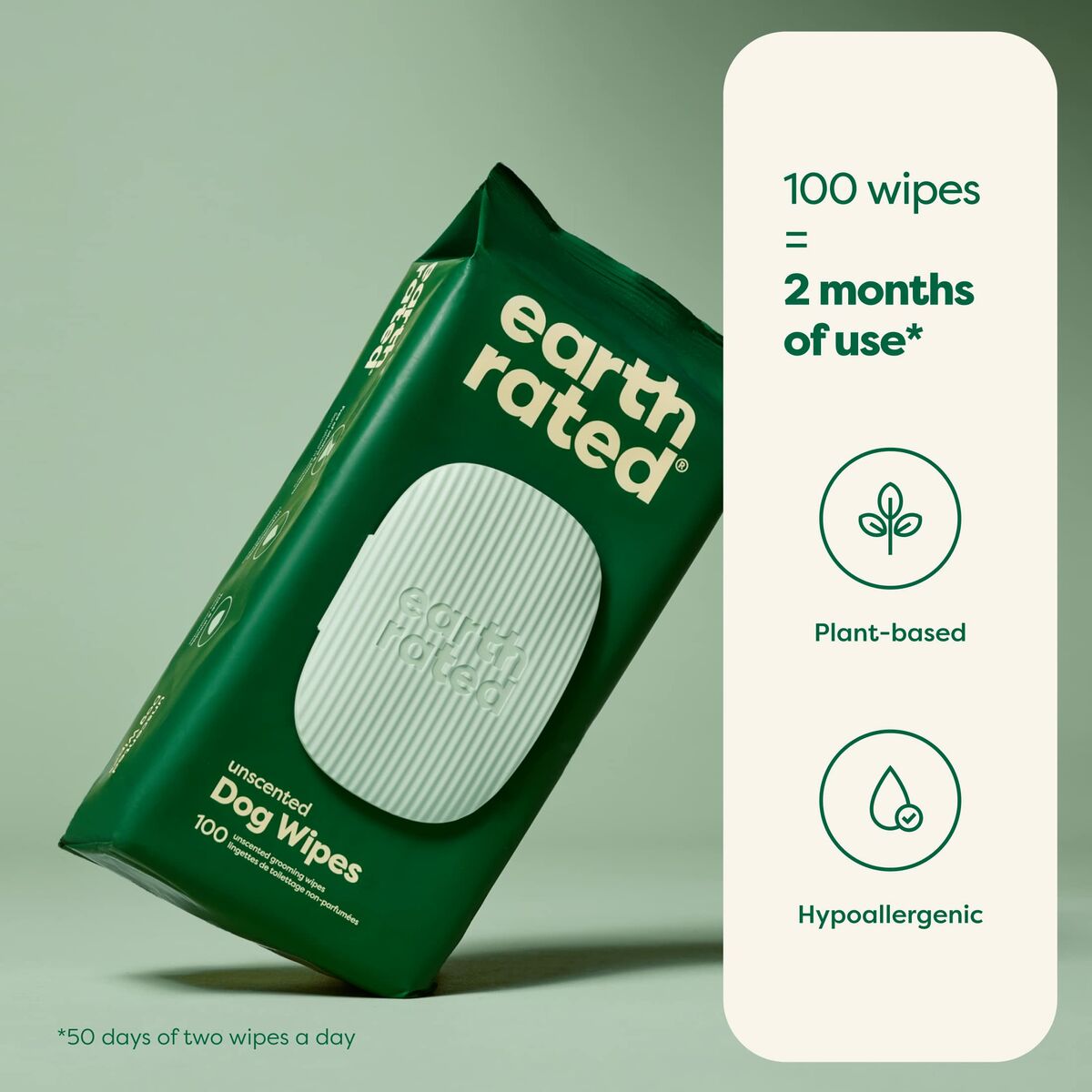 Earth Rated Pflegetücher Earth Rated 100 Stück