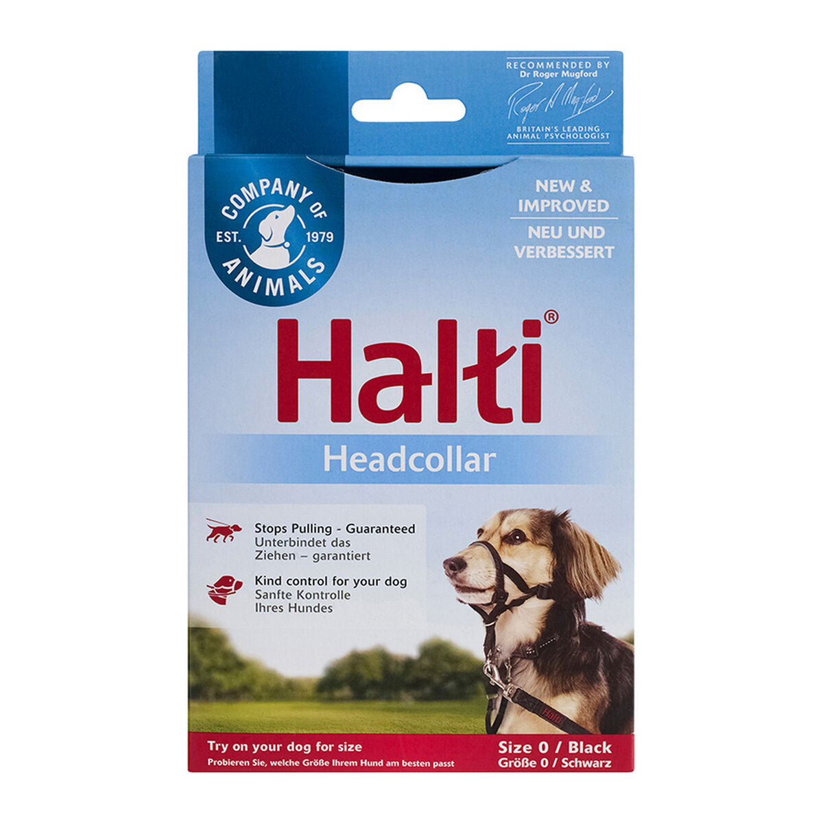 Company Of Animals Dressurhalsband Für Hunde Company Of Animals Halti Schwarz Maulkorb (29-36 Cm)