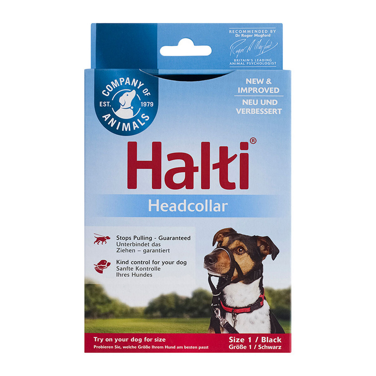 Company Of Animals Dressurhalsband Für Hunde Company Of Animals Halti Schwarz Maulkorb (31-40 Cm)