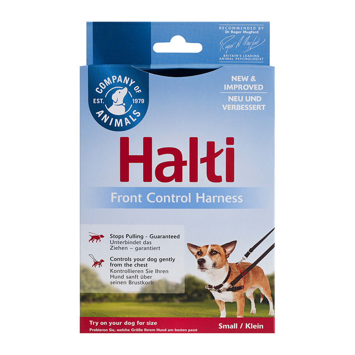 Company Of Animals Hundegeschirr Company Of Animals Halti Schwarz/Rot S (36-64 Cm)