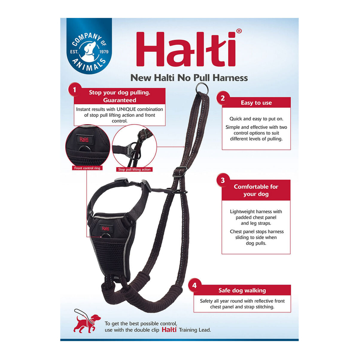 Company Of Animals Hundegeschirr Company Of Animals Halti S (26-36 Cm)