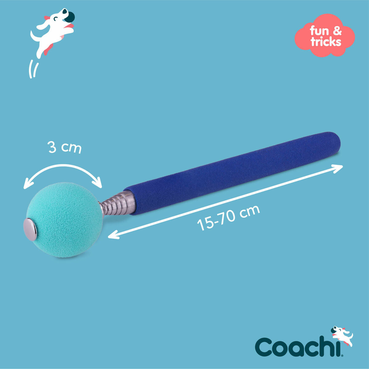 Coachi Trainingsspielzeug Coachi Stick Blau