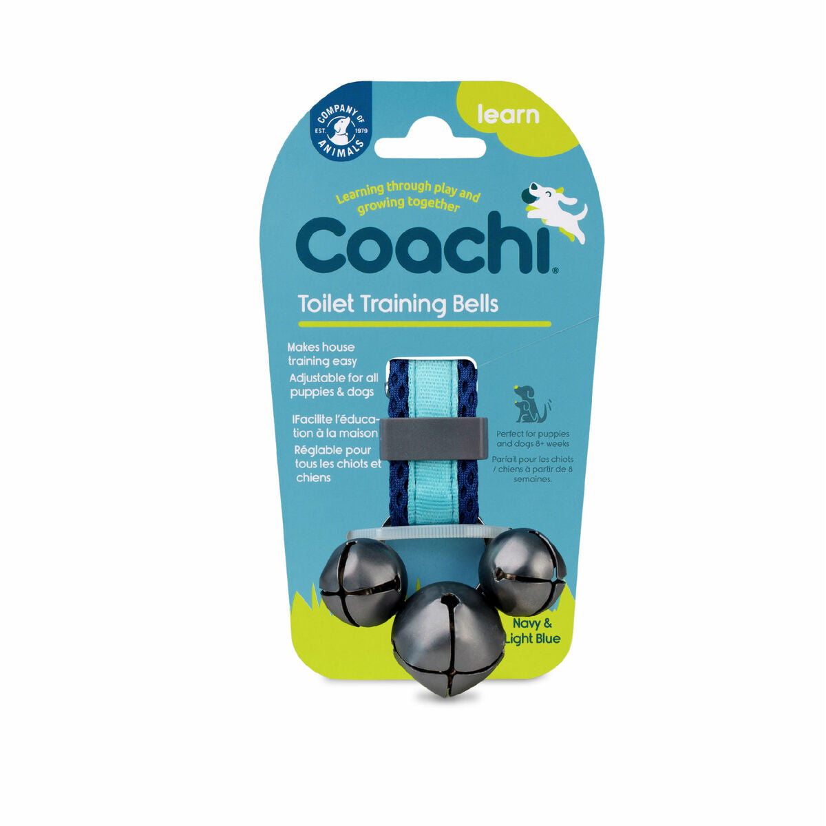 Coachi Trainingsspielzeug Coachi Bells Blau
