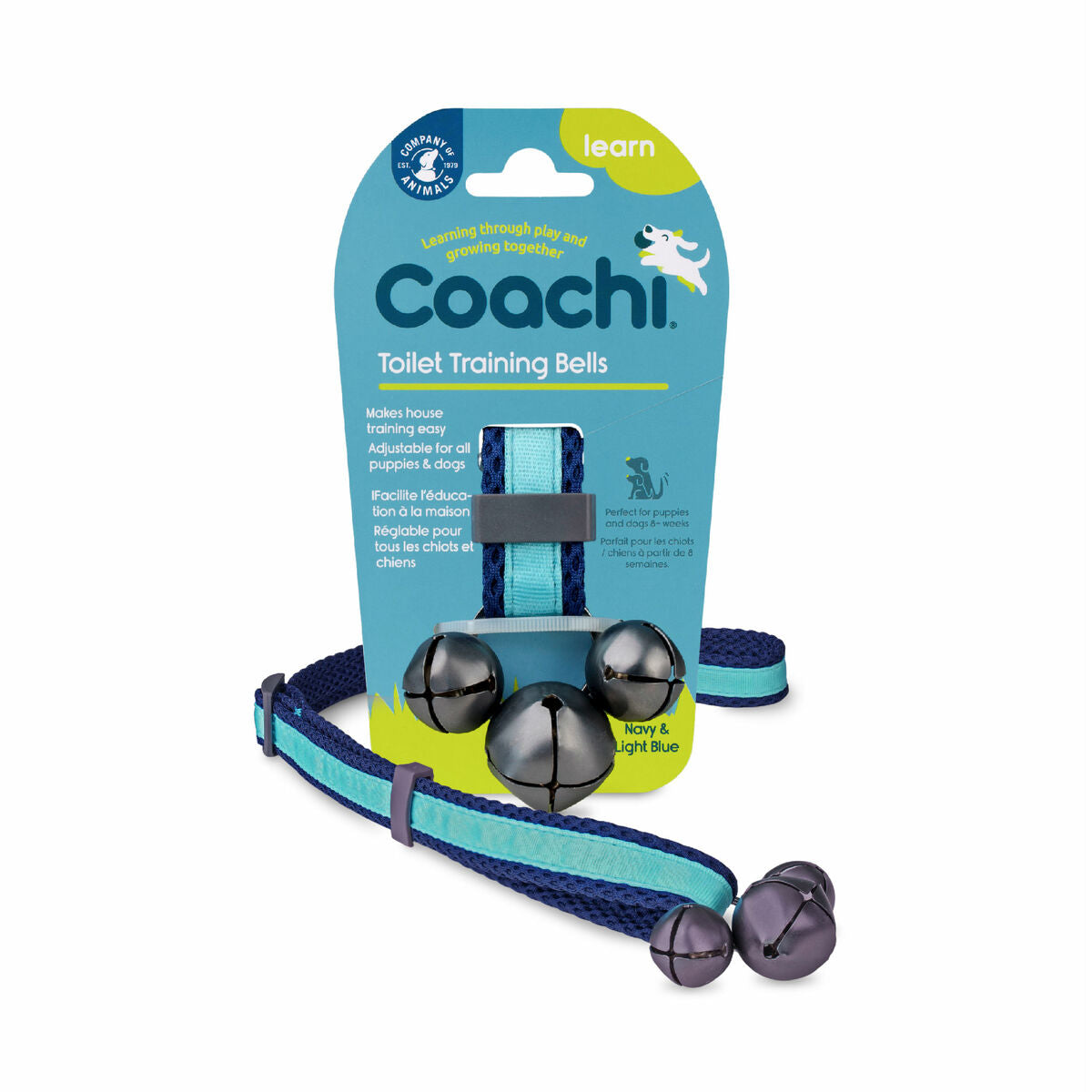 Coachi Trainingsspielzeug Coachi Bells Blau