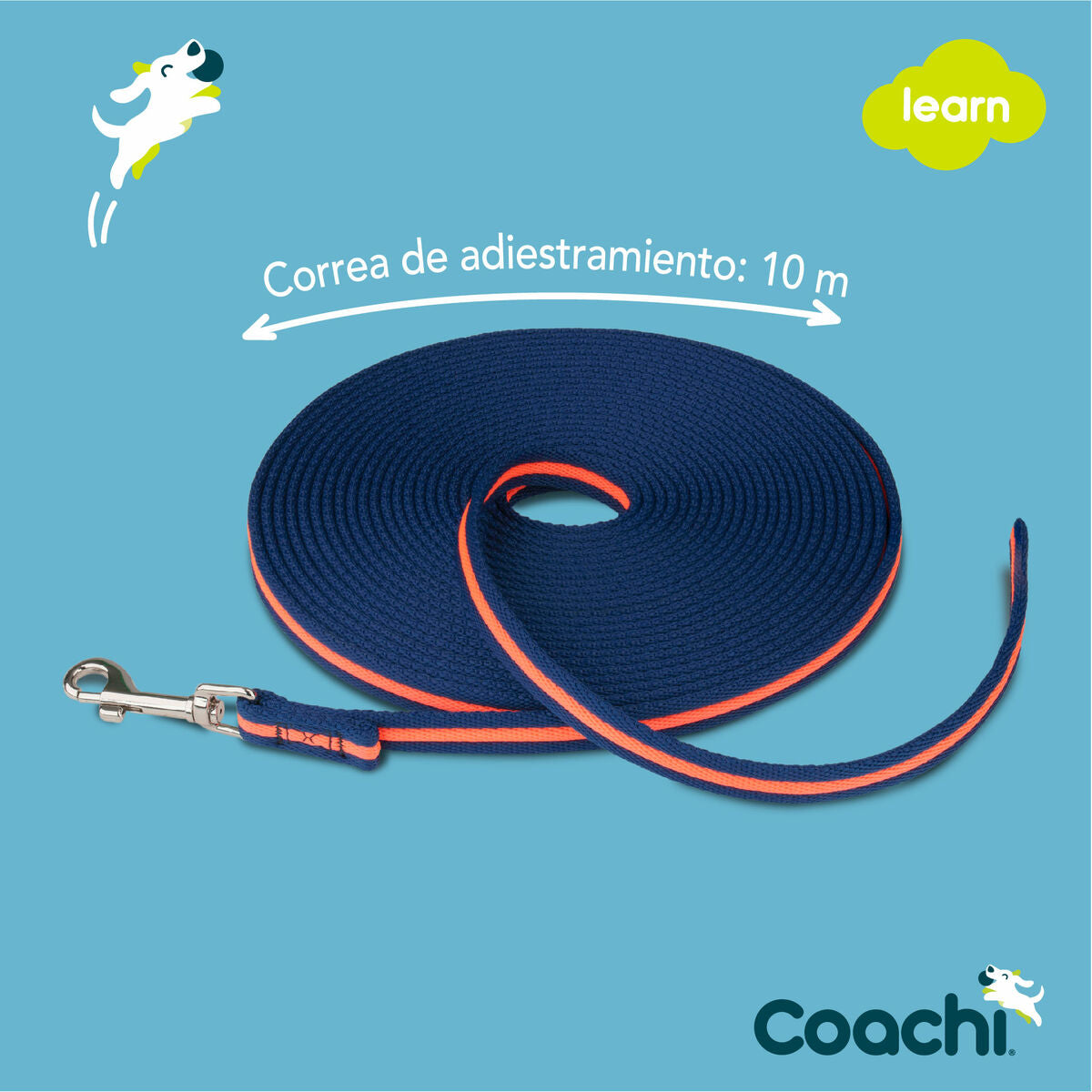 Coachi Trainingsgurt Coachi Blau 10M Ausbildung