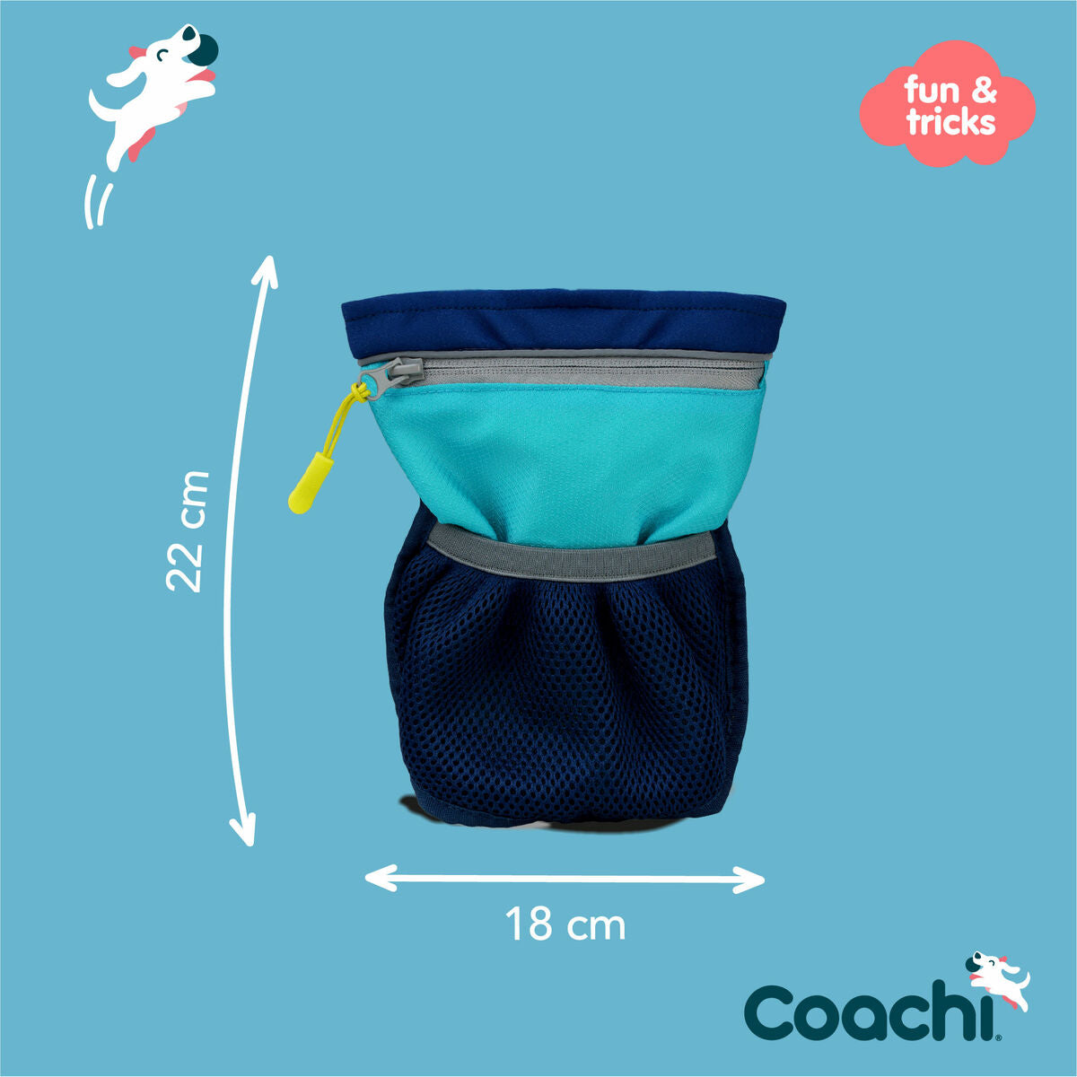 Coachi Allzwecktasche Coachi Train & Treat Blau