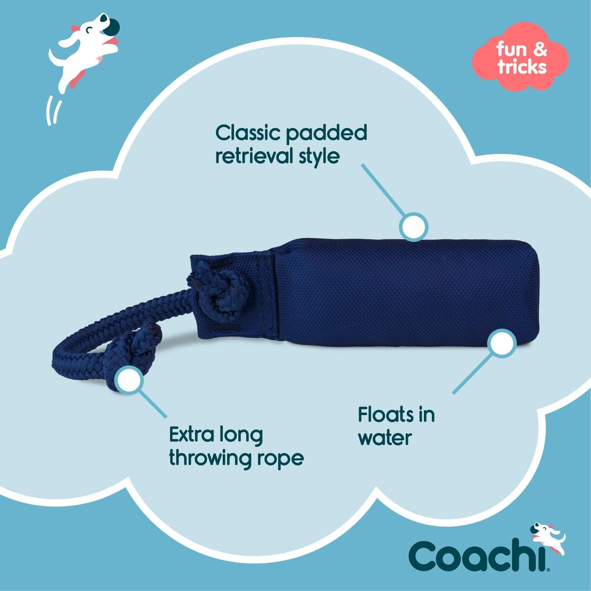 Coachi Trainingsspielzeug Coachi Training Dummy Blau