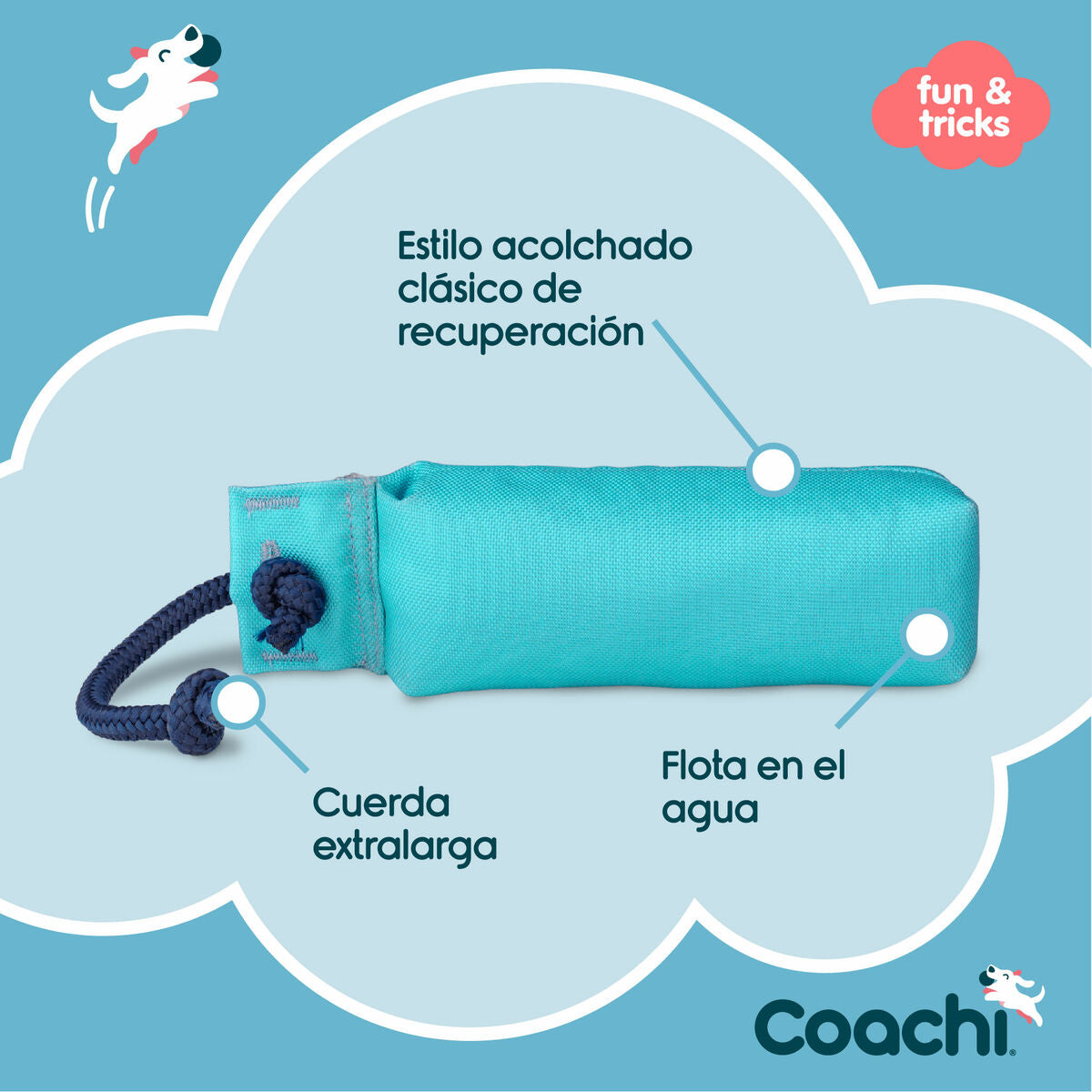 Coachi Trainingsspielzeug Coachi Training Dummy Blau