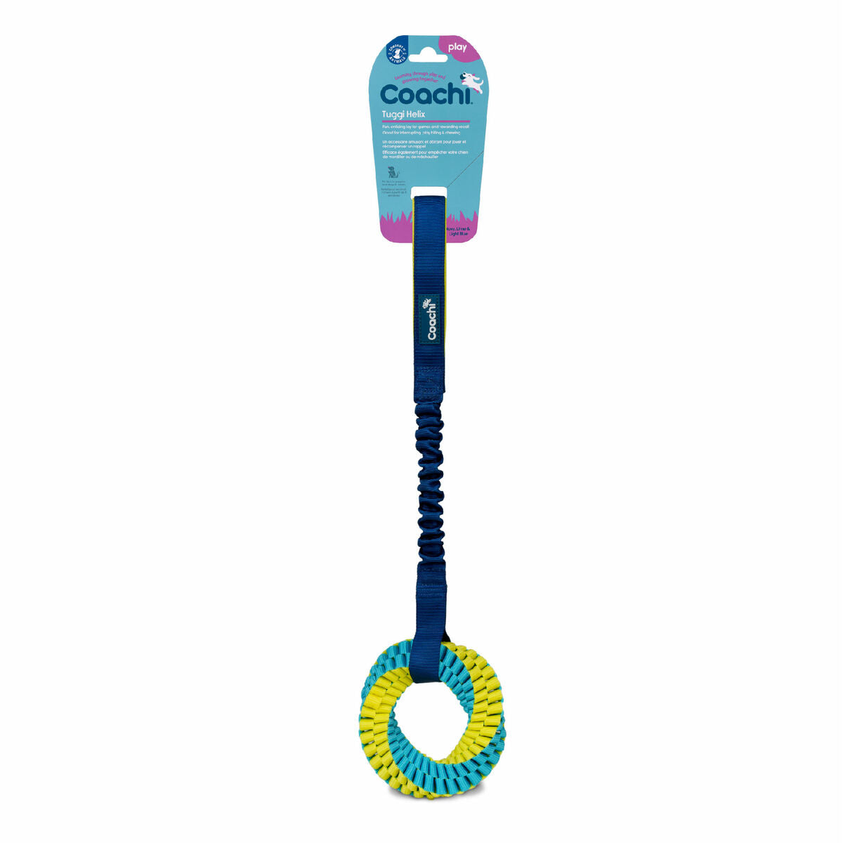 Coachi Trainingsspielzeug Coachi Tuggi Helix Blau