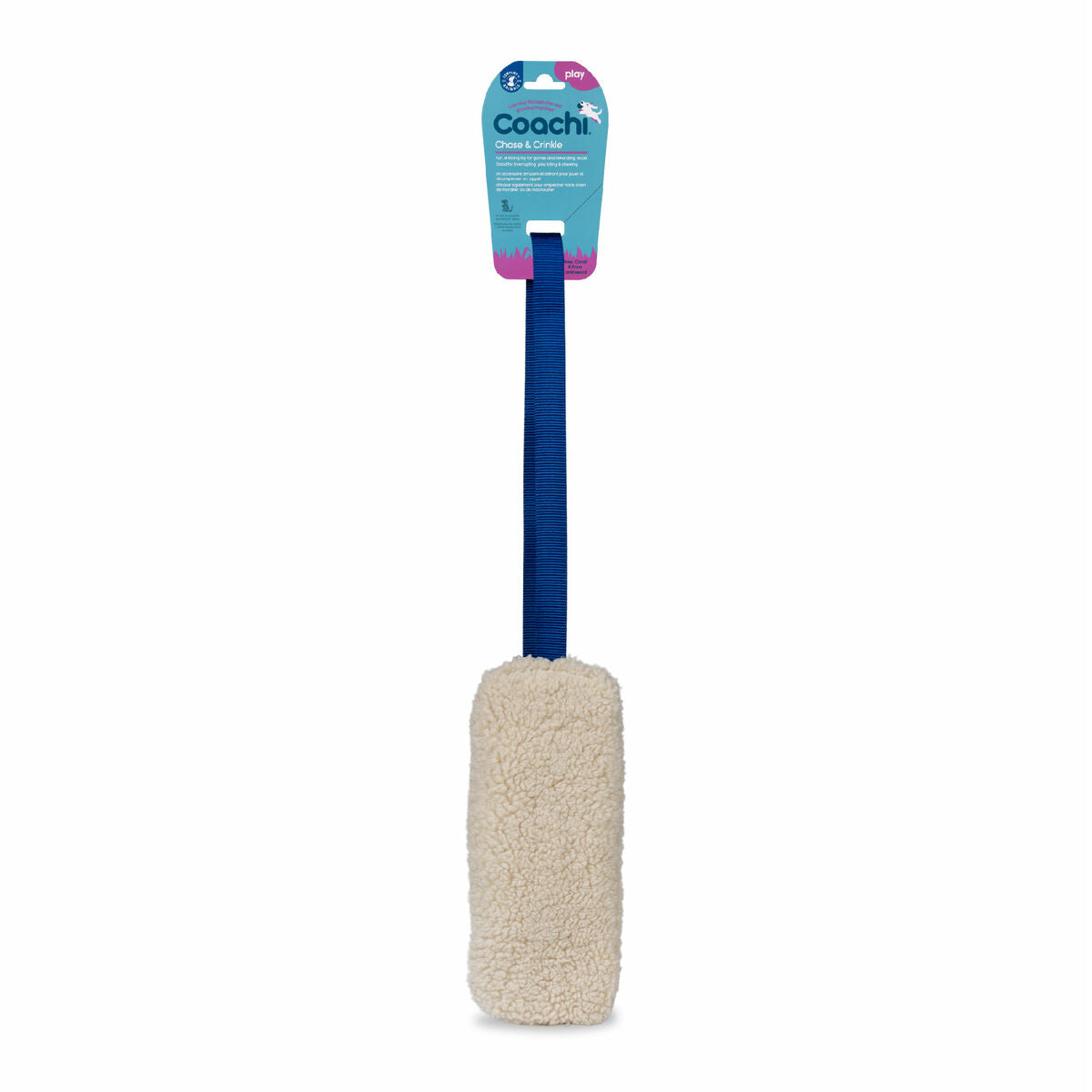 Coachi Trainingsspielzeug Coachi Chase & Crinkle Blau