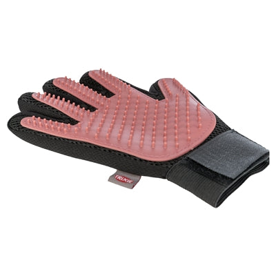 Trixie Pflegehandschuh Mesh Material / Tpr Rosa / Schwarz