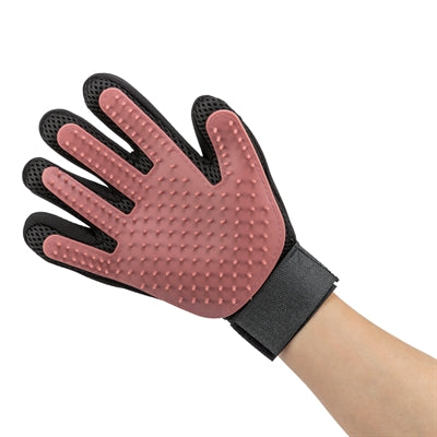Trixie Pflegehandschuh Mesh Material / Tpr Rosa / Schwarz