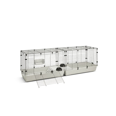 Savic Clubix 200 Nagetierkäfig Schwarz / Hellgrau