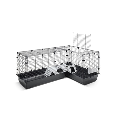 Savic Clubix Ecke Nagetierkäfig Schwarz
