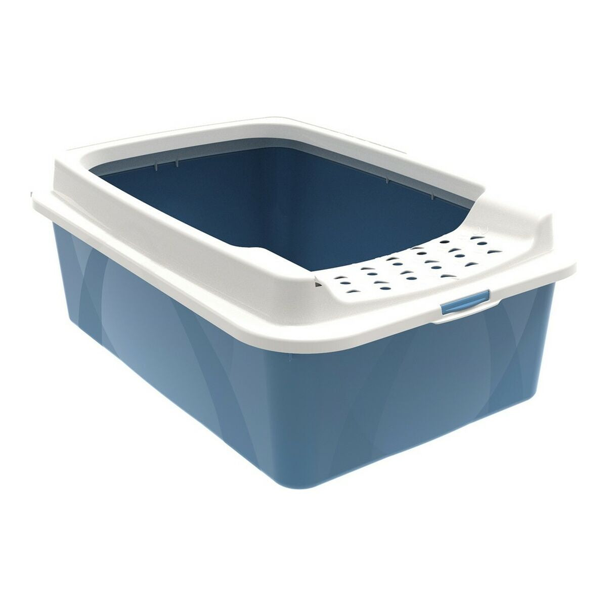 Rotho Katzentoilette Rotho Bonnie Eco Blau 56 X 17 X 40 Cm Kunststoff