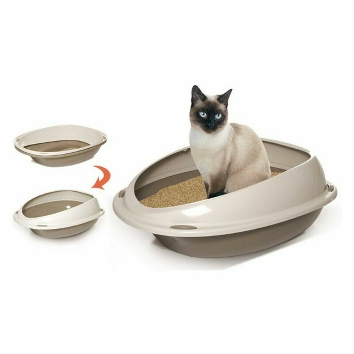 Georplast Katzentoilette Georplast Gp10530 45 X 36 X 15 Cm (7 Stück)