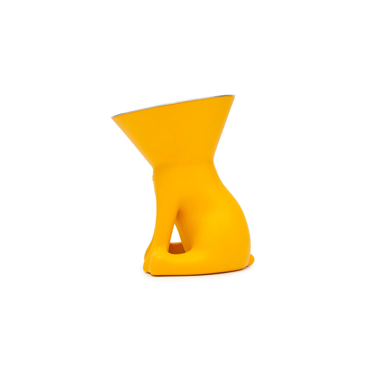 United Pets Futternapf Für Hunde United Pets Elisabeth Yellow Edelstahl Polyäthylen 1 L