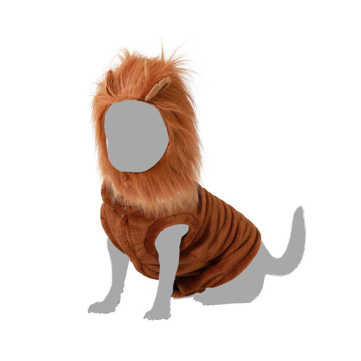 Bigbuy Pets Hundekostüm Größe S Löwe