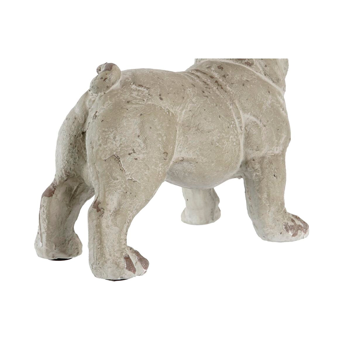 Dkd Home Decor Deko-Figur Dkd Home Decor Antiker Finish Grau Harz Hund (19 X 39 X 28,5 Cm)