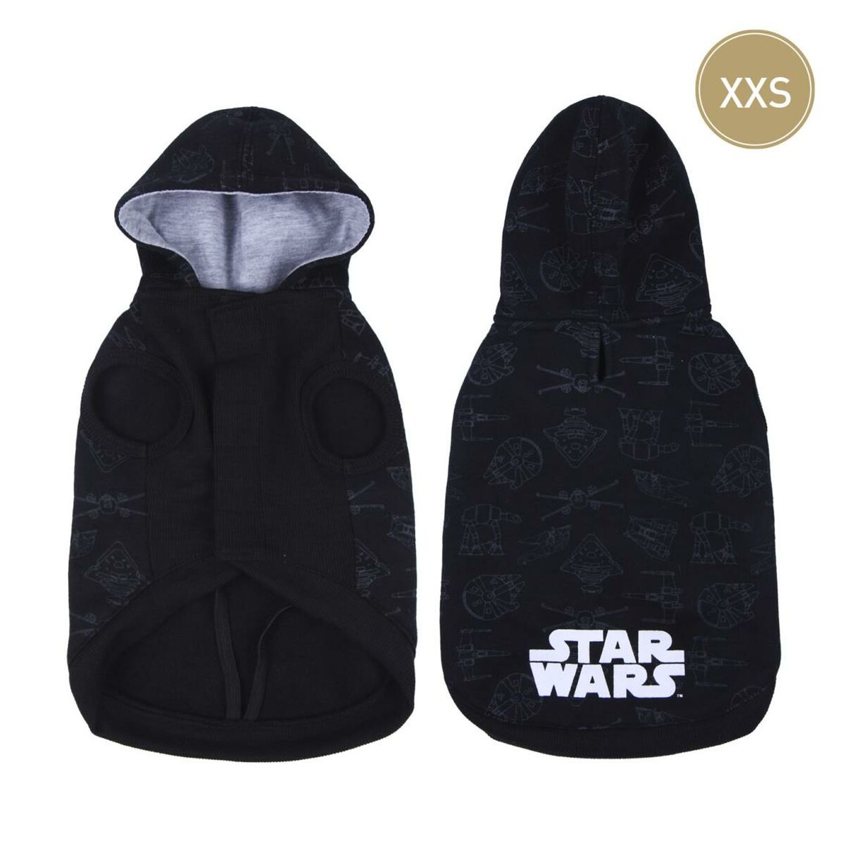 Star Wars Hundepulli Star Wars Xxs Schwarz