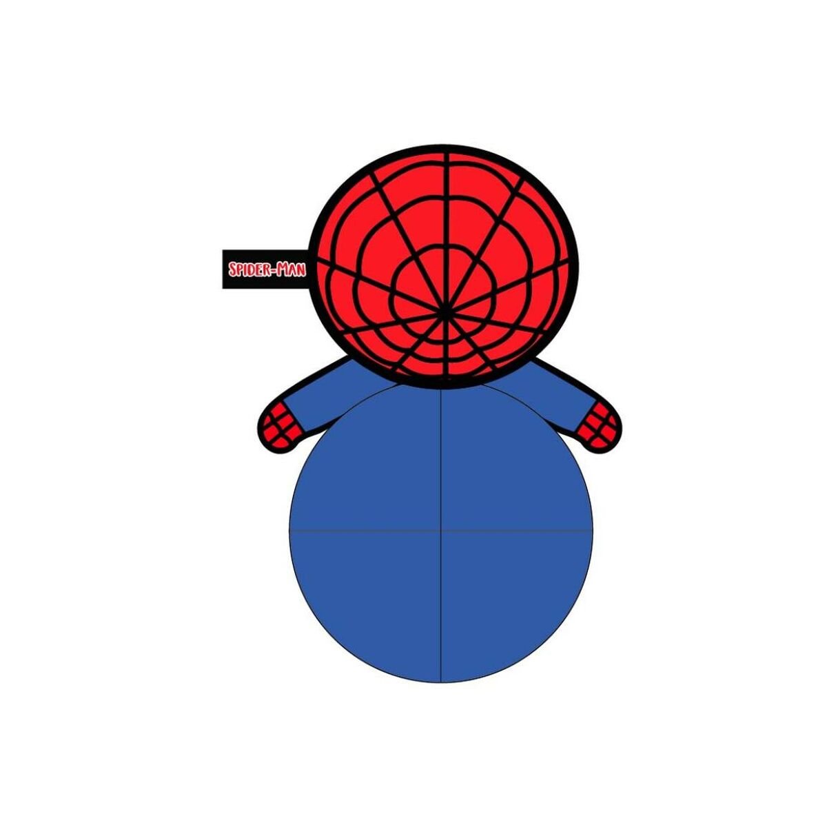 Spider-Man Hundespielzeug Spider-Man Rot