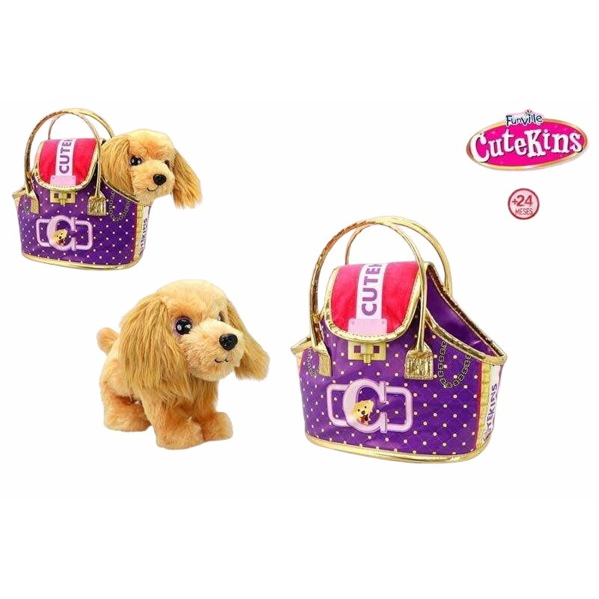 Colorbaby Plüschtier Colorbaby Cutekins Hund