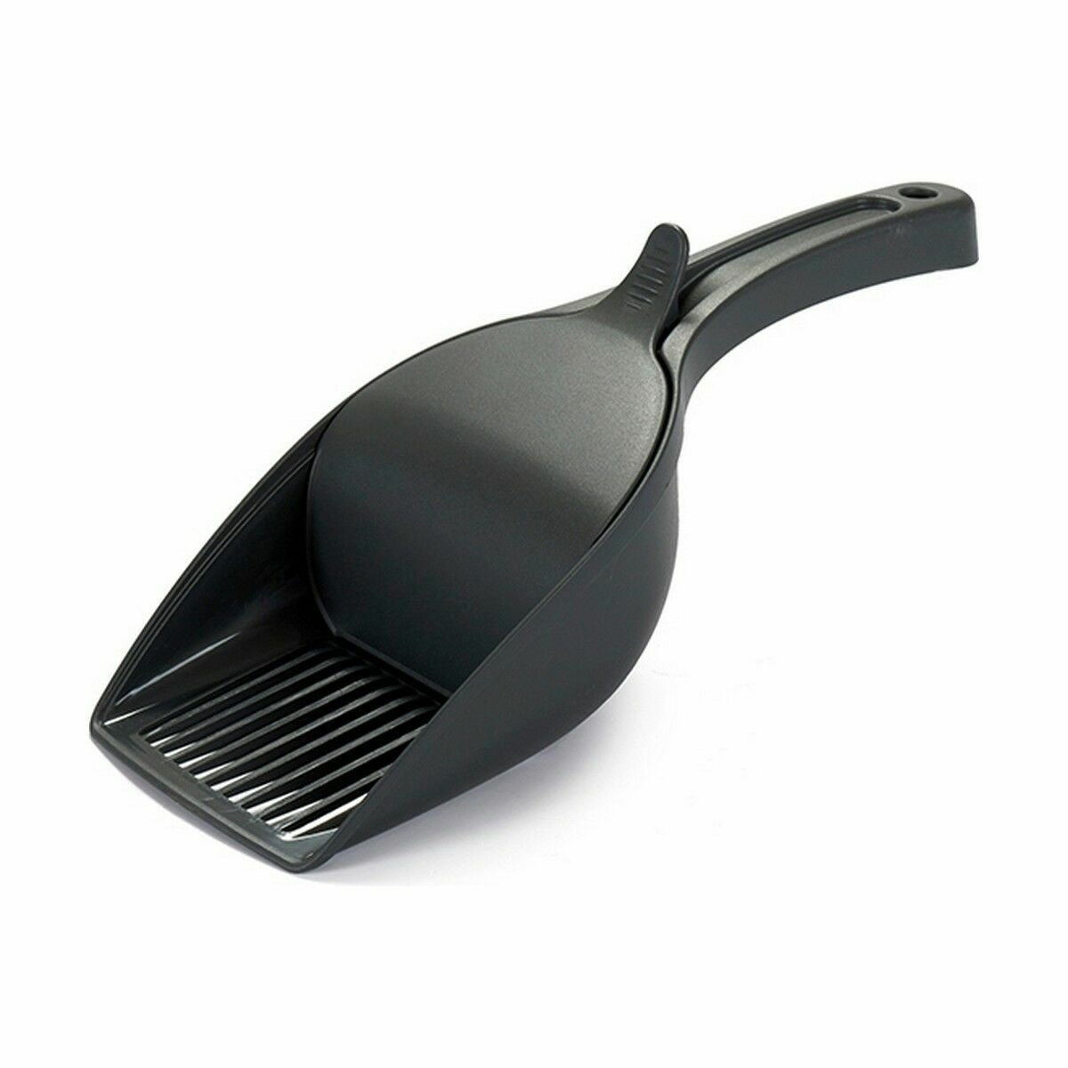 Stefanplast Pickup-Schaufel Stefanplast Anthrazit Kunststoff 12 X 7 X 27, 5 Cm (8 Stück)
