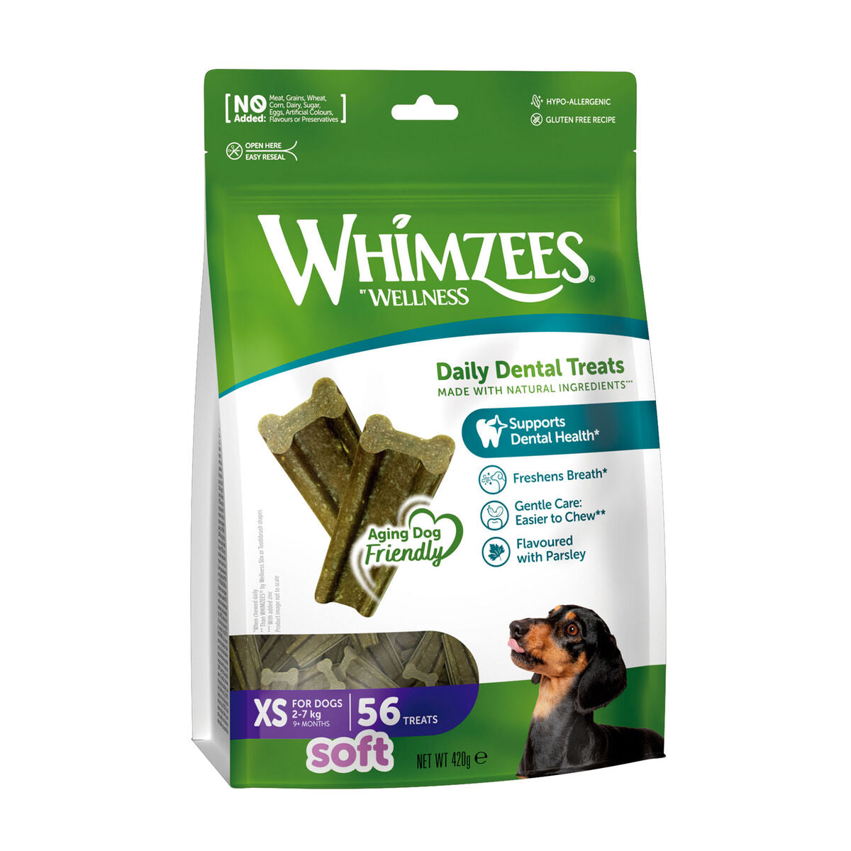 Whimzees Hundesnack Whimzees 56 Stücke