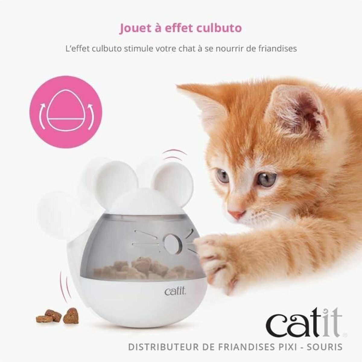 Catit Automatische Zuführung Catit Mouse Weiß Kunststoff 1 L