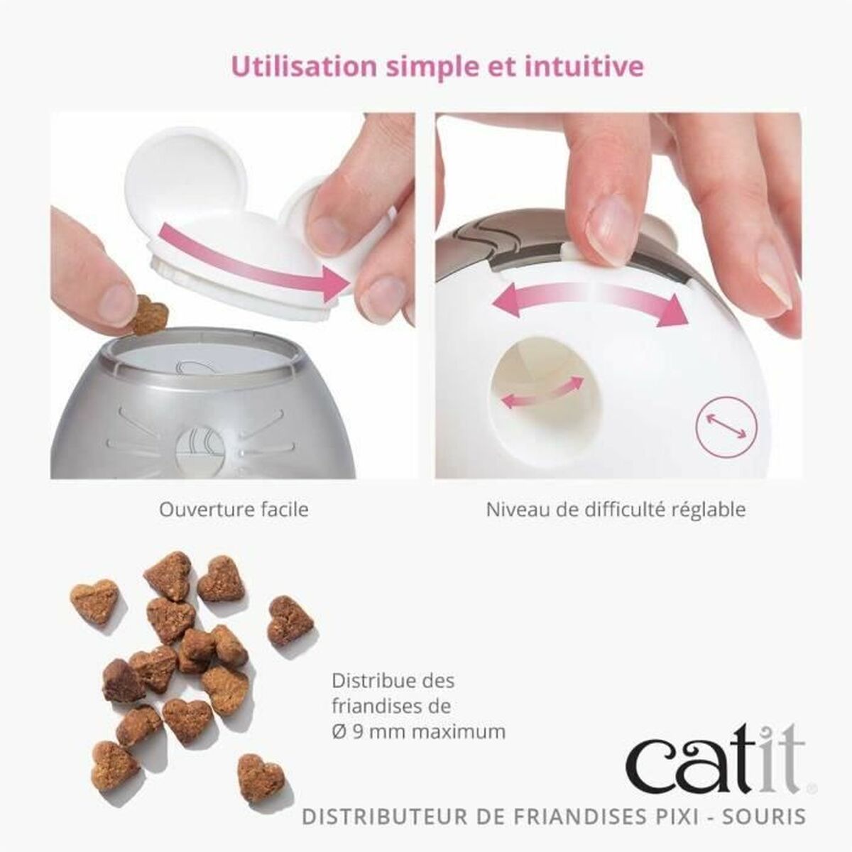 Catit Automatische Zuführung Catit Mouse Weiß Kunststoff 1 L