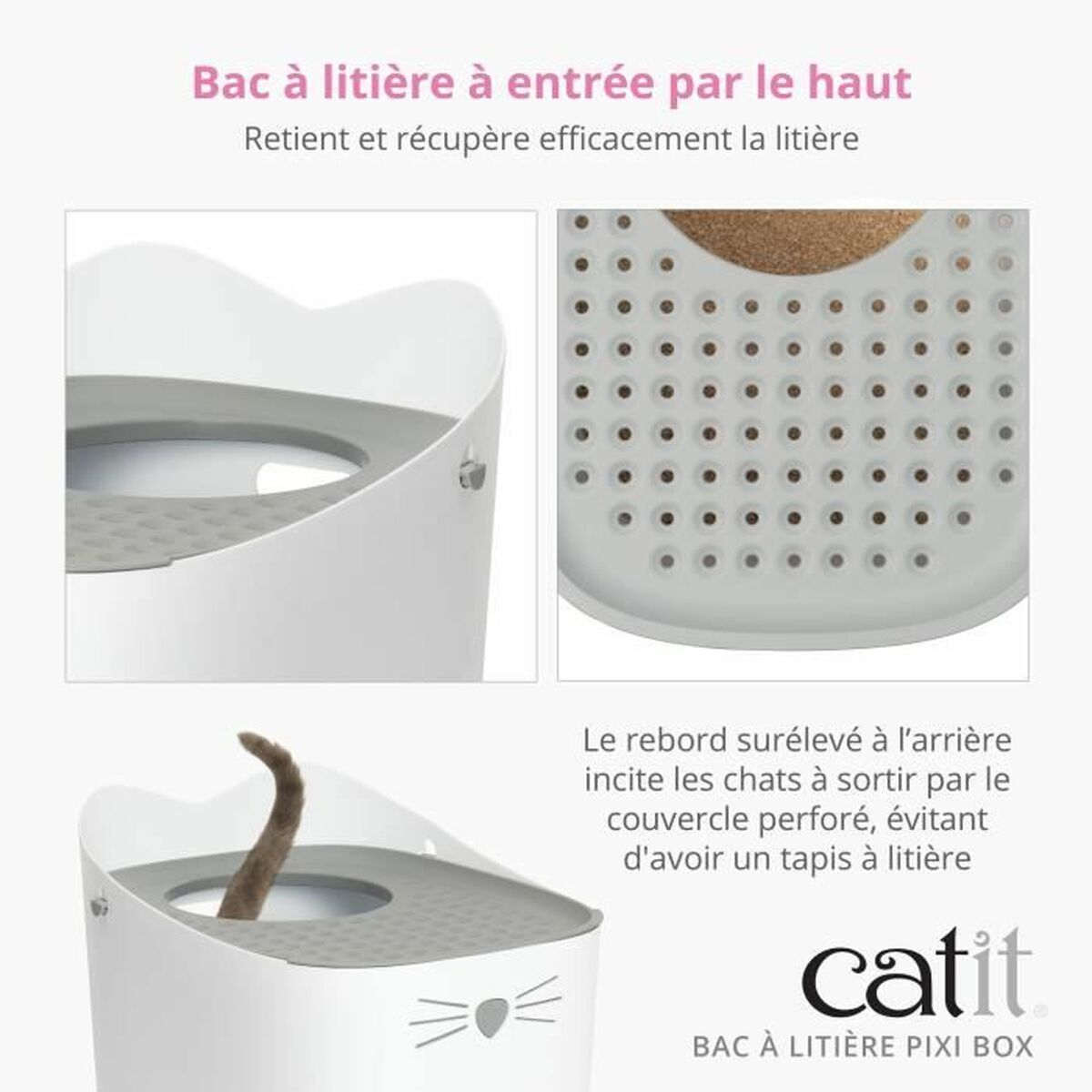 Catit Katzentoilette Catit Pixi Box 52 X 41 X 47,5 Cm Kunststoff
