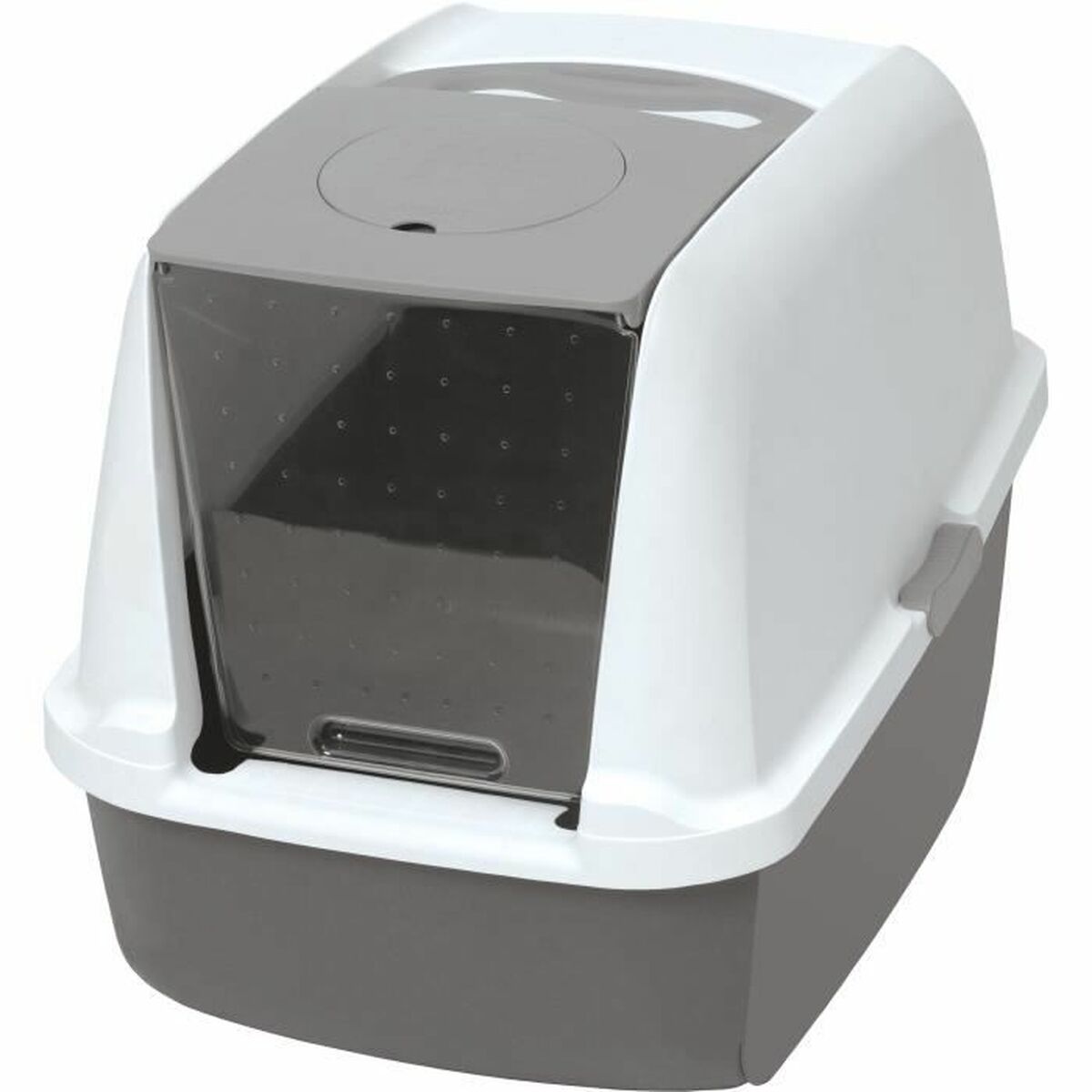 Catit Katzentoilette Catit Grau Abnehmbarer Deckel