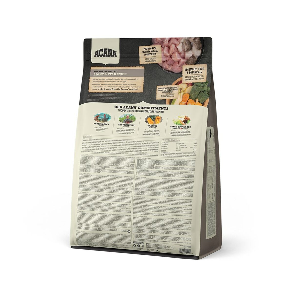 Acana Futter Acana Light & Fit Erwachsener Huhn Fisch 2 Kg