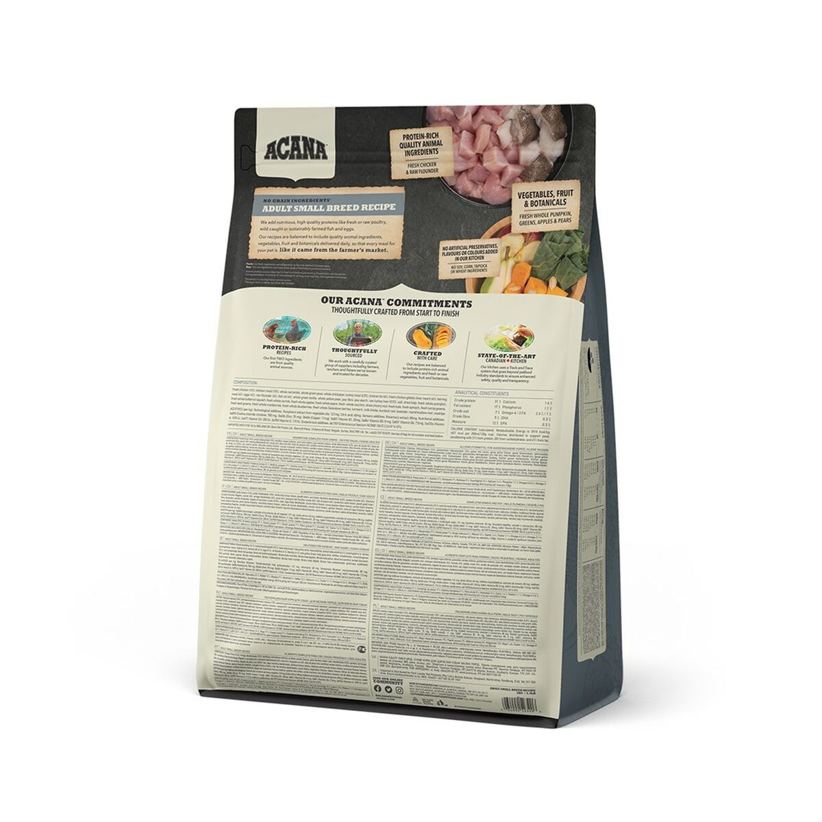 Acana Futter Acana Adult Small Breed Erwachsener Huhn Truthahn 2 Kg