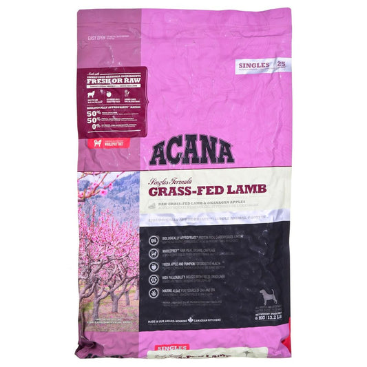 Acana Futter Acana Grass-Fed Erwachsener Lamm Pflanzlich 6 Kg