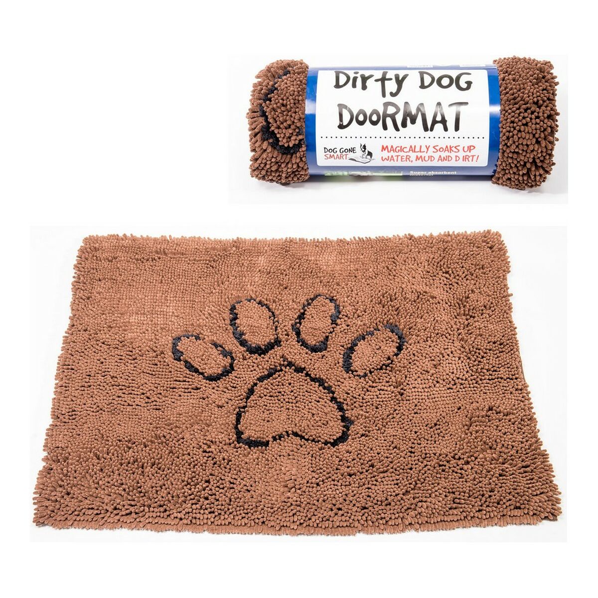 Dog Gone Smart Hundeteppich Dog Gone Smart Mikrofasern 79 X 51 Cm Braun