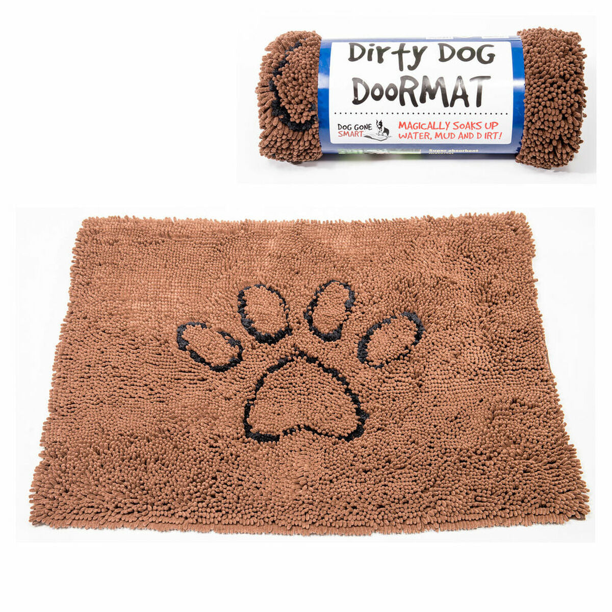 Dog Gone Smart Hundeteppich Dog Gone Smart Mikrofasern 89 X 66 Cm Braun
