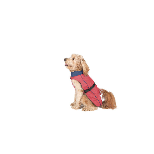 Dog Gone Smart Regenmantel Für Hunde Dog Gone Smart Koralle 45 Cm