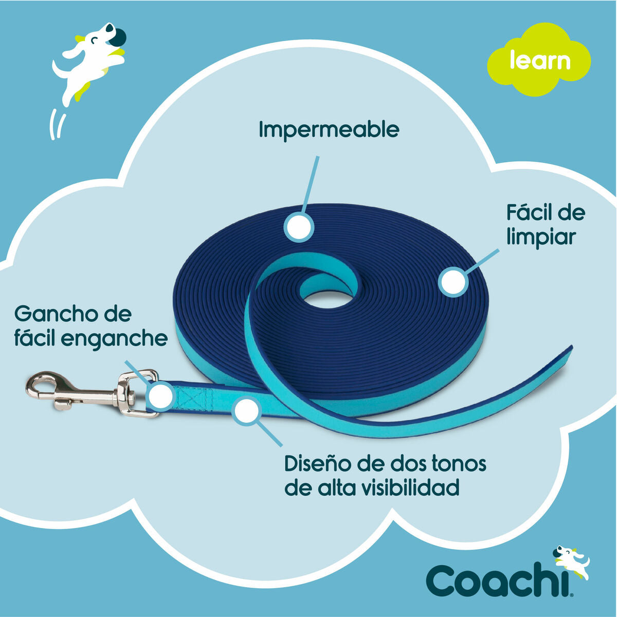 Coachi Trainingsgurt Coachi Blau Ausbildung
