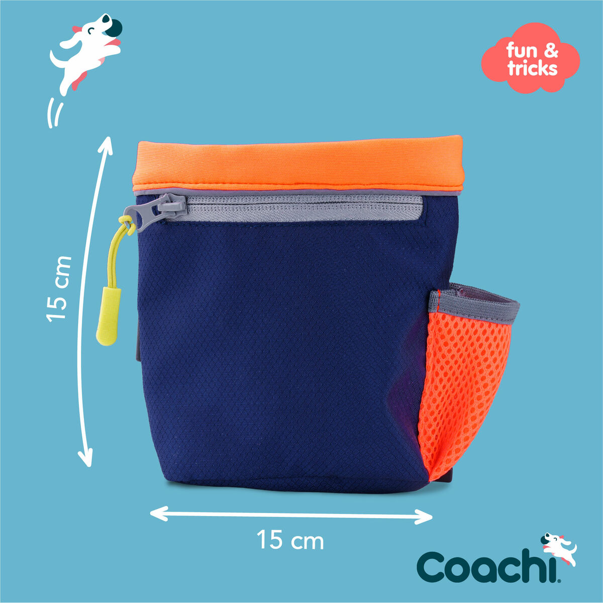 Coachi Allzwecktasche Coachi Train & Treat Blau Koralle