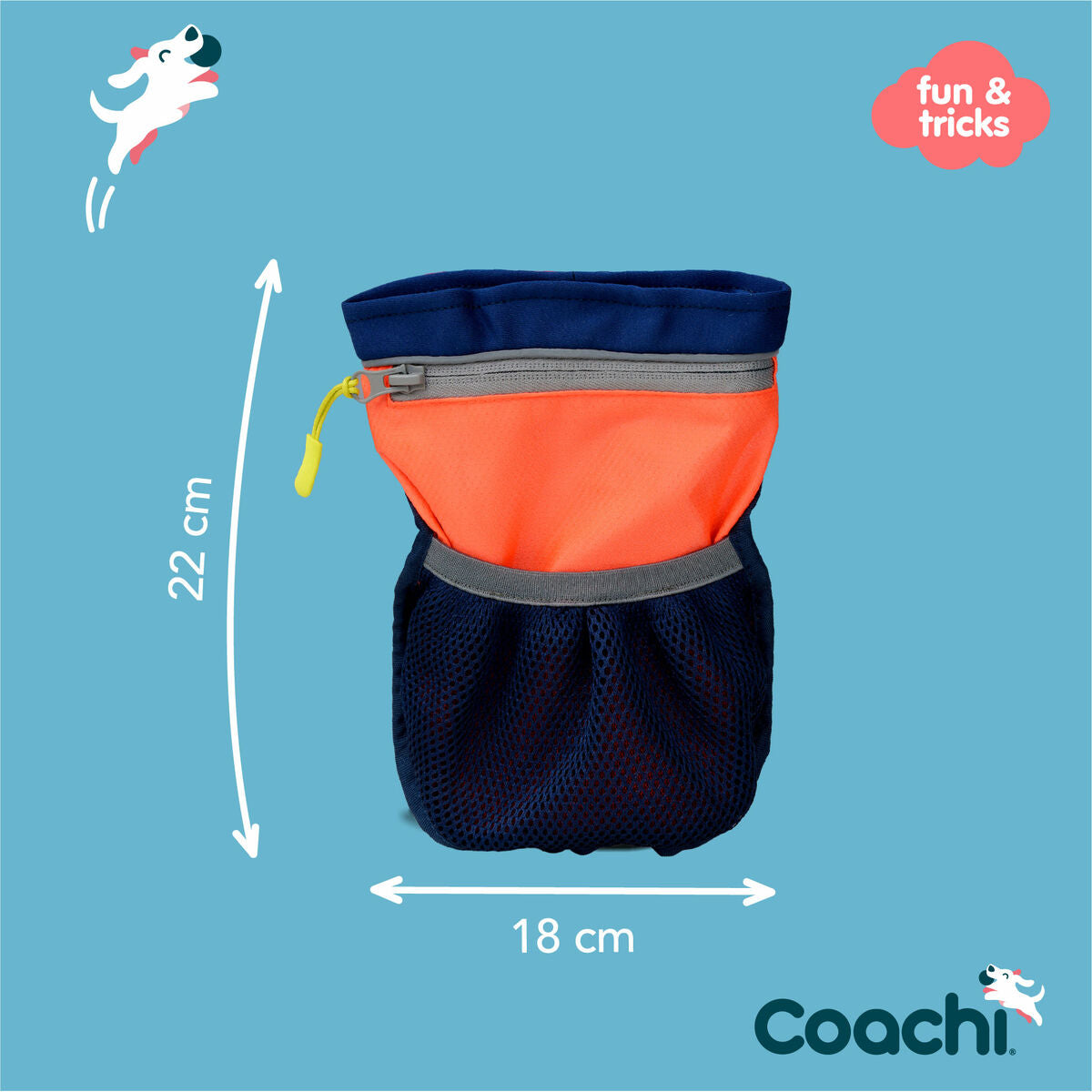 Coachi Allzwecktasche Coachi Train & Treat Koralle