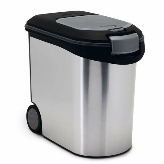 Curver Hundefutter-Behälter Aus Metall Curver Silberfarben Polypropylen 35 L 12 Kg