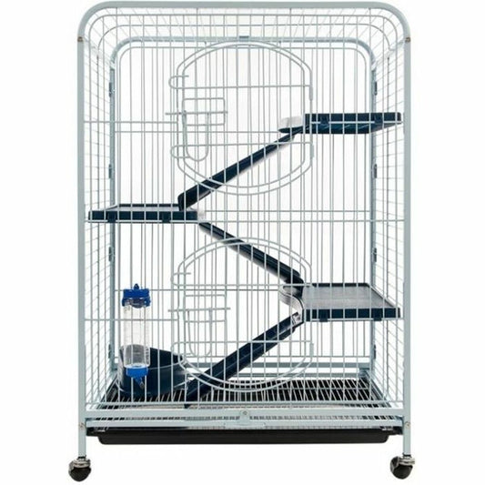 Tyrol Käfig Tyrol 205594 Nagetiere Mit Rädern Kunststoff 64 X 44 X 93 Cm