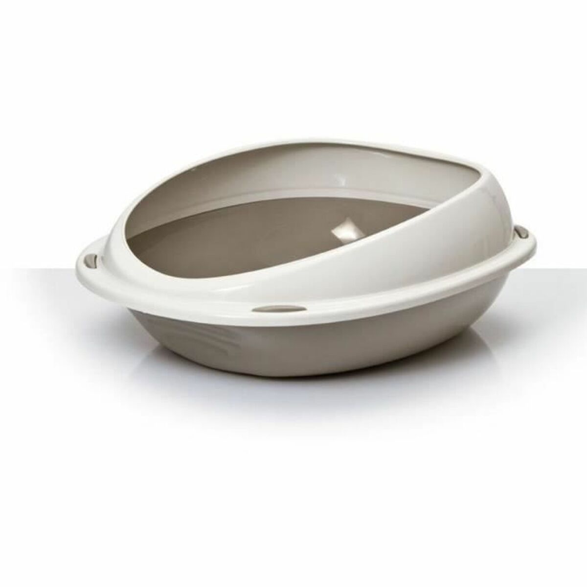 Aimé Katzentoilette Aimé 45 X 36 X 15,5 Cm Beige Taupe Kunststoff