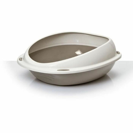Aimé Katzentoilette Aimé 45 X 36 X 15,5 Cm Beige Taupe Kunststoff