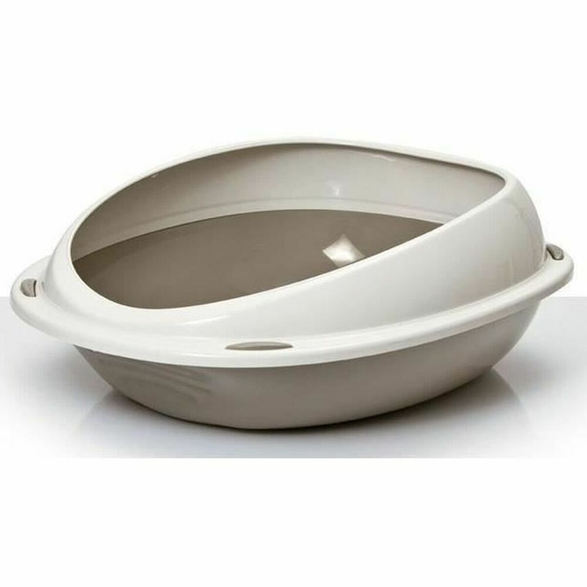 Aimé Katzentoilette Aimé 57 X 40 X 19 Cm Beige Kunststoff