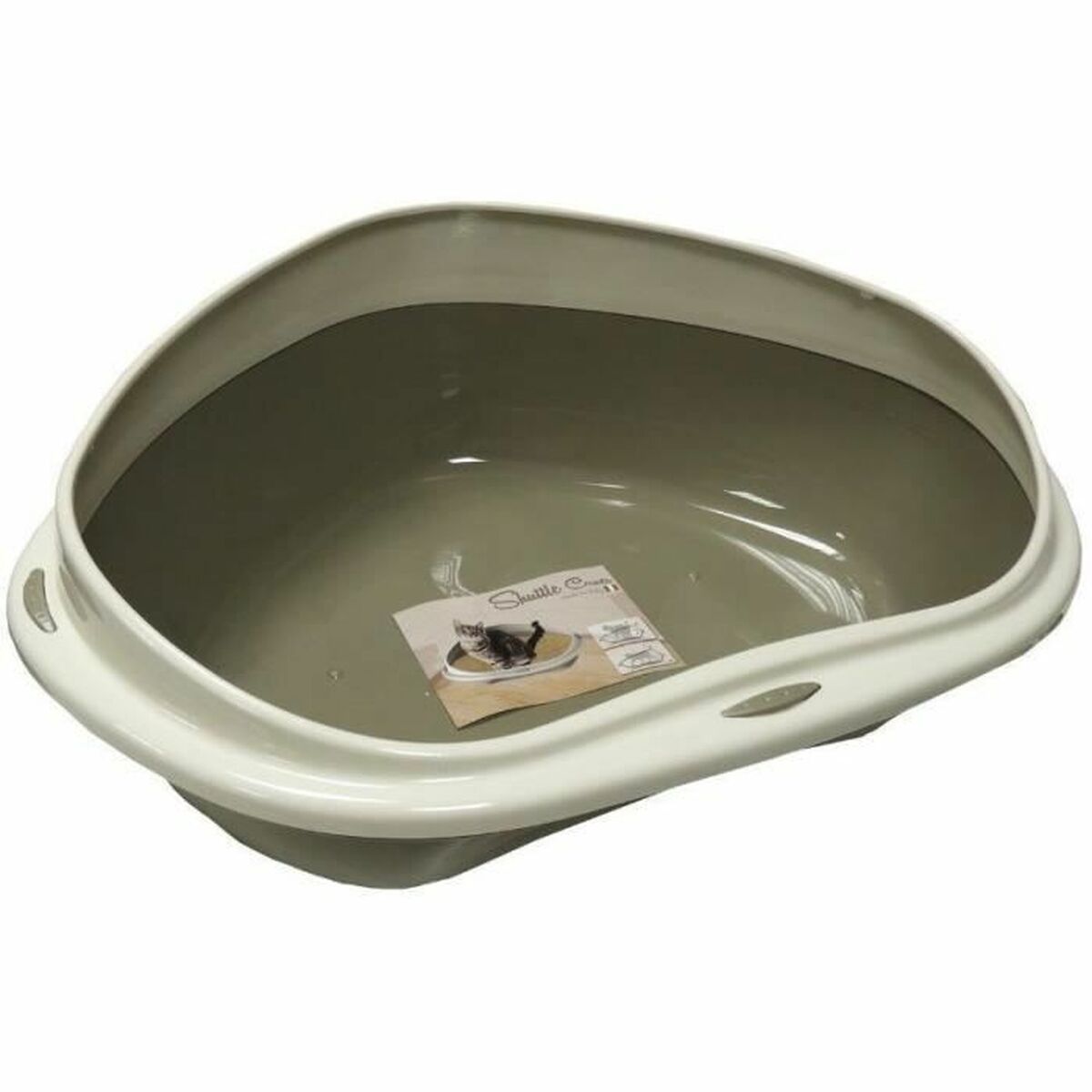 Aimé Katzentoilette Aimé Beige Taupe Kunststoff