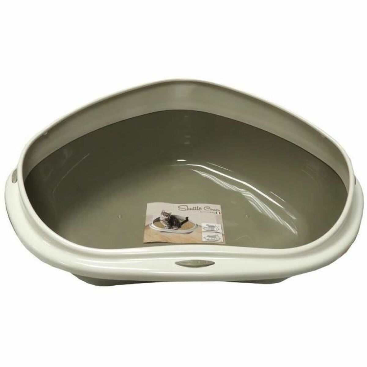 Aimé Katzentoilette Aimé Beige Taupe Kunststoff