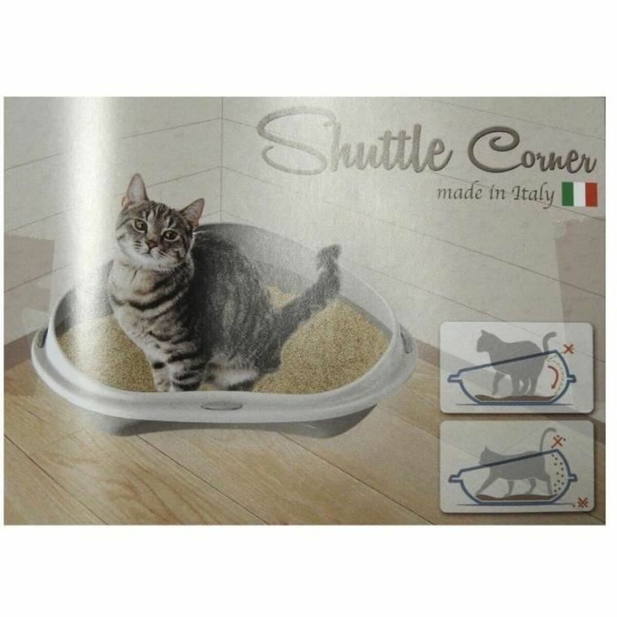 Aimé Katzentoilette Aimé Beige Taupe Kunststoff